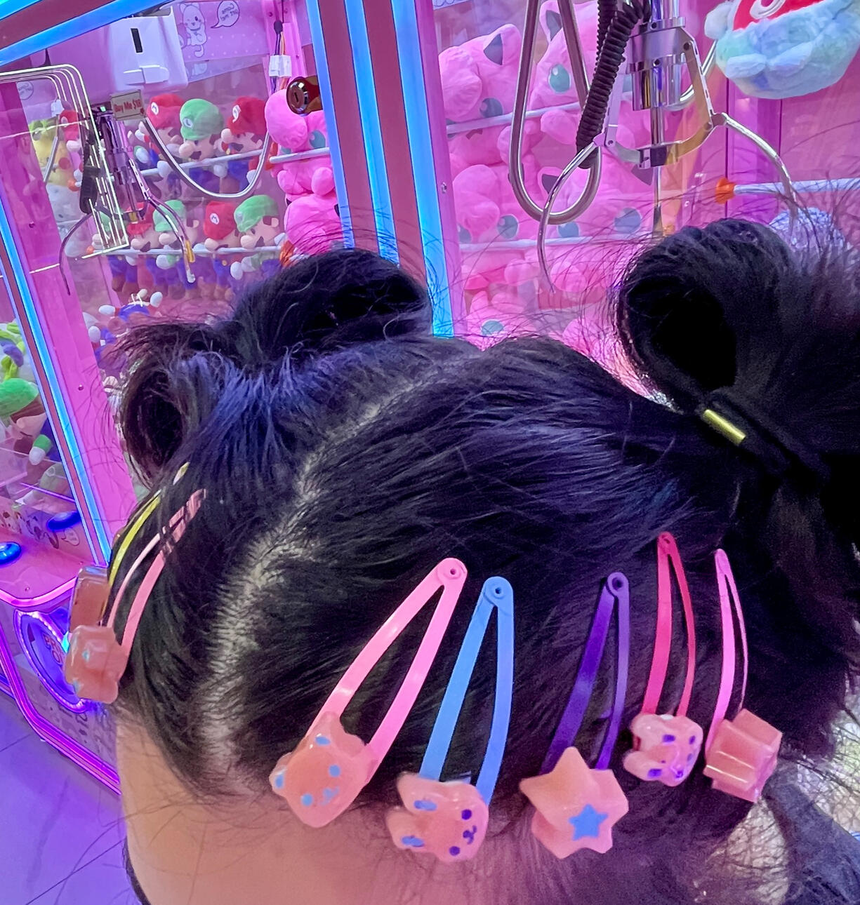 Decora inspired hair clips